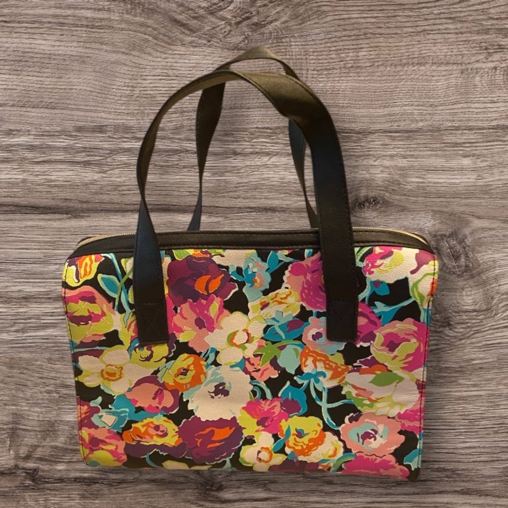 Betsey Johnson Floral Multicolor Crossbody Bag with Tassel Charm - Picture 4 of 10
